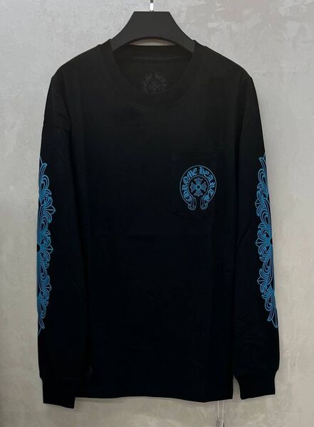 Лонгслив Chrome Hearts женский черный 196995
