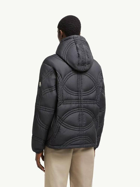 Мужская куртка Moncler мужской черный 199712-2