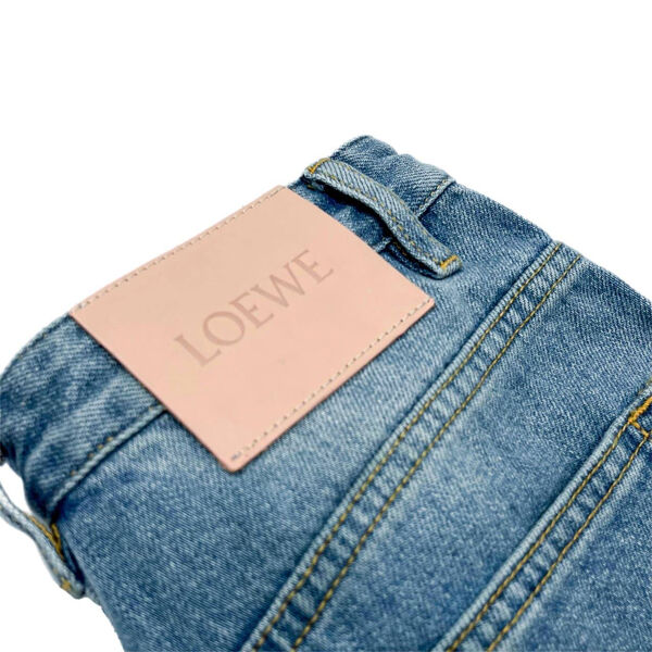 Джинсы Loewe женский джинса бирюзовый 200223-4