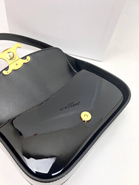 Сумка Celine женский кожа черный 173970-4