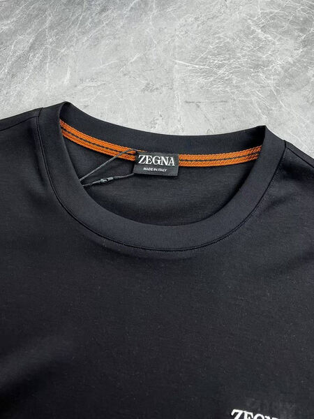 Мужская футболка Zegna мужской черный 181022-3