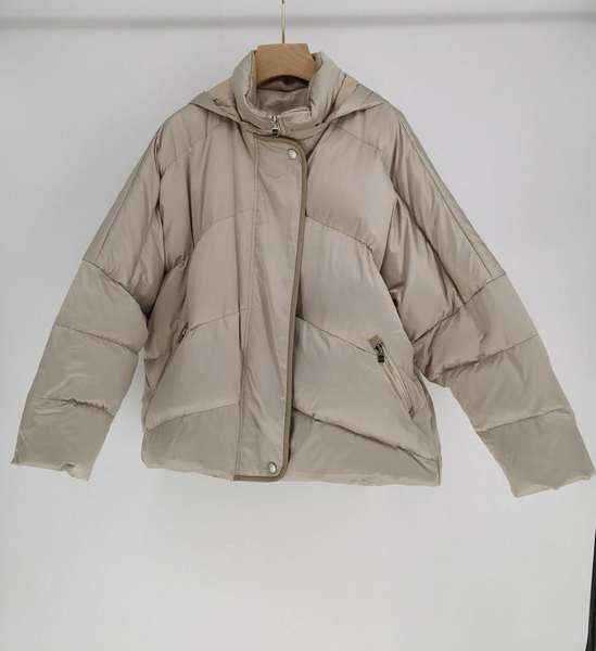 Пуховик Loro Piana женский бежевый 62809-5