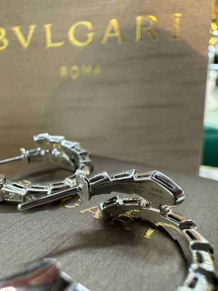Серьги Bvlgari графитовый 175963-5