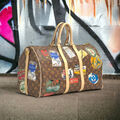 Дорожная сумка Louis Vuitton женский канва 152459-4