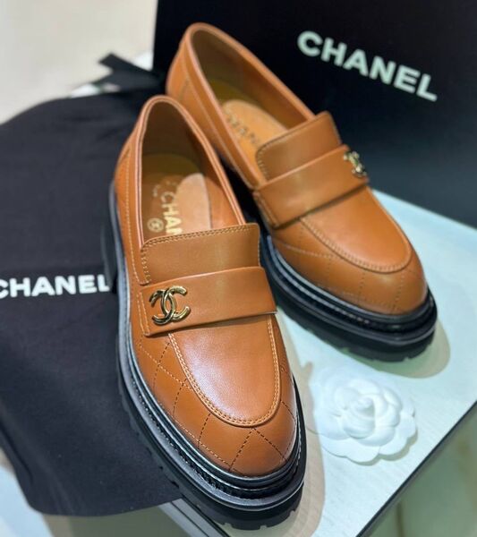 Лоферы Chanel женский кожа 125863