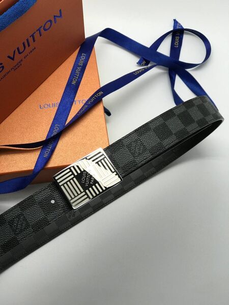 Ремень мужской Louis Vuitton мужской графитовый 63751-4