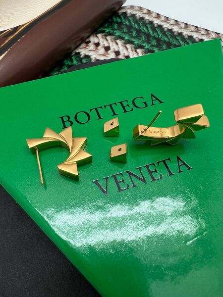 Серьги Bottega Veneta бронзовый 175523-3