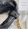 Сумка Bottega Veneta женский кожа черный 72699-3