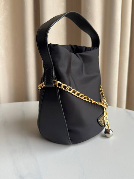 Сумка Prada женский нейлон черный 189595-2