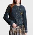 Куртка джинсовка Louis Vuitton женский джинса синий 147309