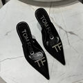 Туфли Tom Ford женский замша черный 139512-3
