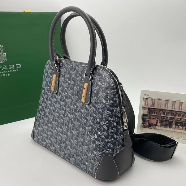 Сумка Goyard женский кожа графитовый 141406