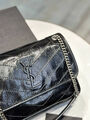 Сумка Saint Laurent Niki Small женский кожа черный 160380-3