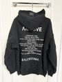 Худи Balenciaga женский черный 137574-3