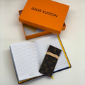 Набор блокнот и чехол для ручки Louis Vuitton женский канва 55208-3