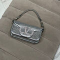 Сумка Valentino женский кожа графитовый 117112-5