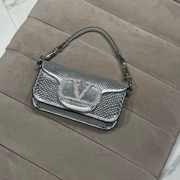 Сумка Valentino женский кожа графитовый 117112-5