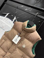 Мужской пуховик двухсторонний Moncler мужской болотный 200545-16