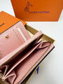 Кошелек Louis Vuitton женский канва розовый 177888-4