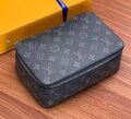 Мужской несессер косметичка Louis Vuitton мужской канва черный 111311-1