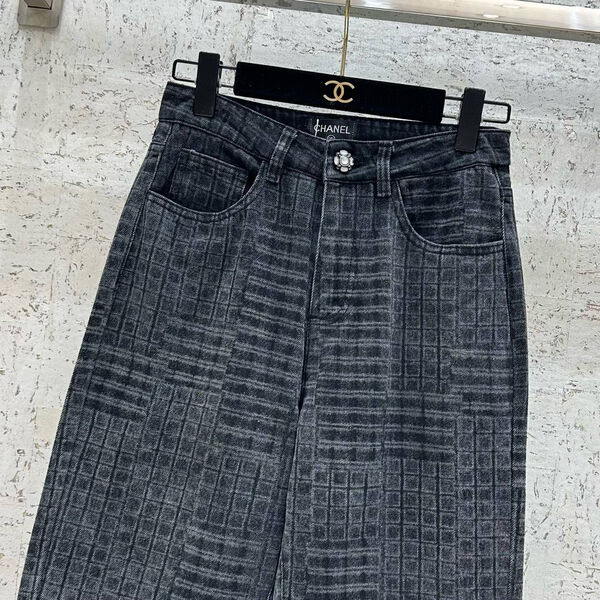 Брюки Chanel женский графитовый 159769-2