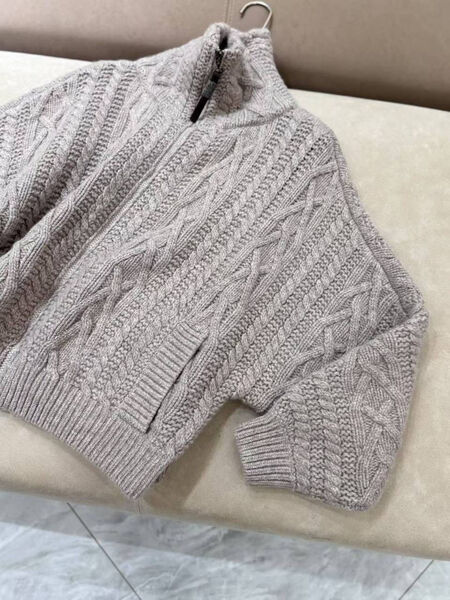 Кардиган Brunello Cucinelli женский вязаная ткань графитовый 197132-2