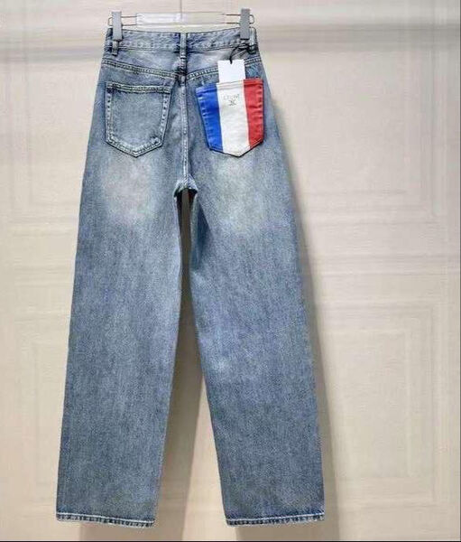 Джинсы Celine женский джинса бирюзовый 103362-2