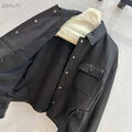 Куртка Saint Laurent женский кожа черный 173162-6