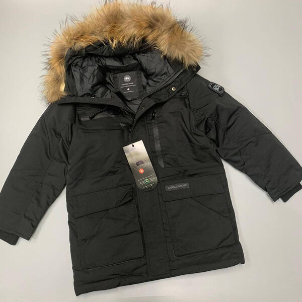 Детская куртка Canada Goose черный 165904