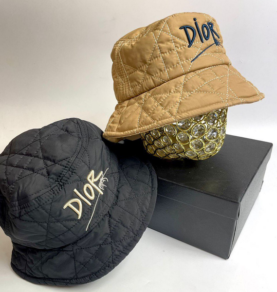 Панама Christian Dior женский бежевый 56379