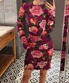 Платье Dolce & Gabbana женский шелк бордовый 184723-1
