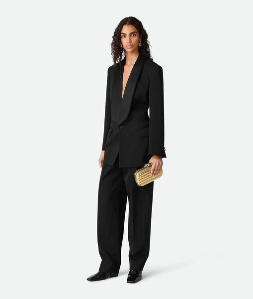 Клатч Bottega Veneta женский бронзовый 201375-3