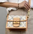 Сумка Louis Vuitton женский кожа бежевый 153147-1