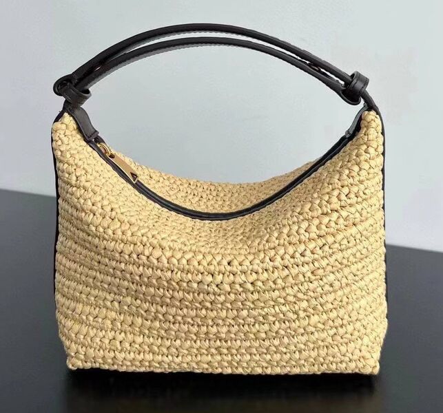 Сумка Bottega Veneta женский солома бежевый 149668