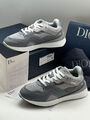 Кроссовки Christian Dior женский кожа графитовый 122682-2