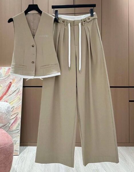 Костюм Maison Margiela женский бежевый 179492
