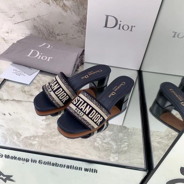 Мюли Christian Dior женский черный 54489-6
