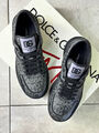 Мужские кроссовки Dolce & Gabbana мужской кожа черный 163501-3