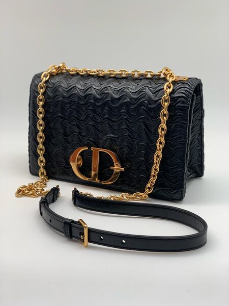 Сумка Dior женский кожа черный 74281-2