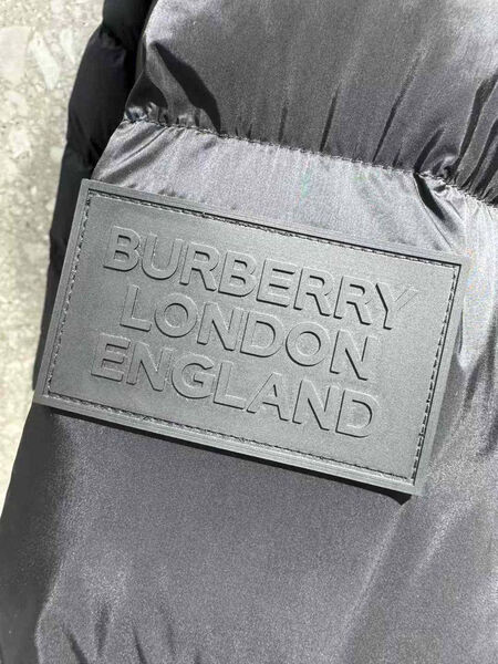 Мужской пуховик Burberry мужской черный 167538-5