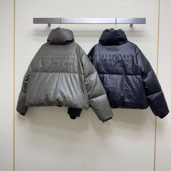Пуховик Maison Margiela женский болотный 127386-4