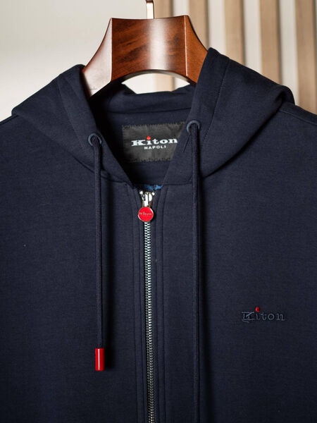 Мужской костюм Kiton мужской синий 162681-5