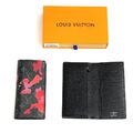 Мужской портмоне Louis Vuitton мужской кожа черный 150108-3