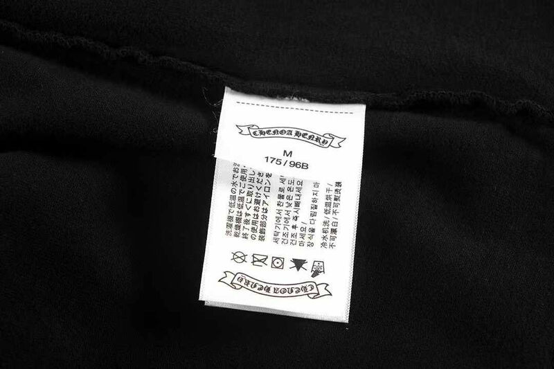 Мужская футболка Chrome Hearts мужской черный 173316-7