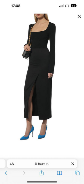 Туфли Gianvito Rossi женский замша синий 80088-5