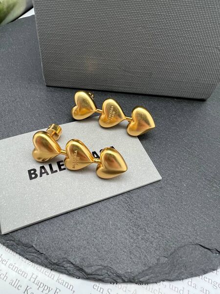 Серьги Balenciaga бронзовый 175186