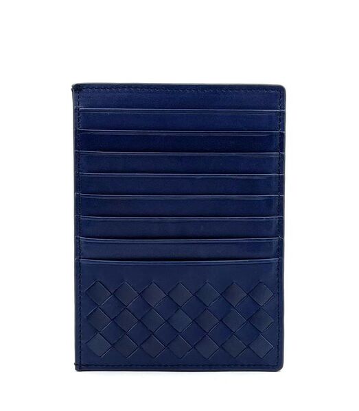 Визитница Bottega Veneta мужской кожа синий 15977