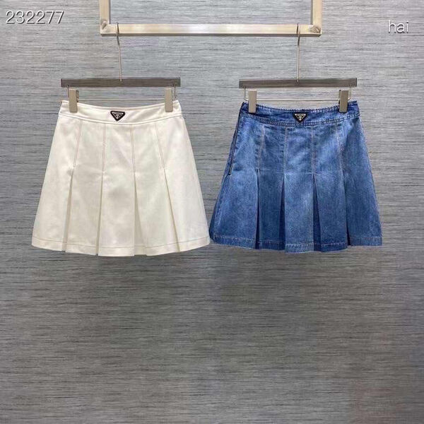 Юбка Prada женский белый 107181-2