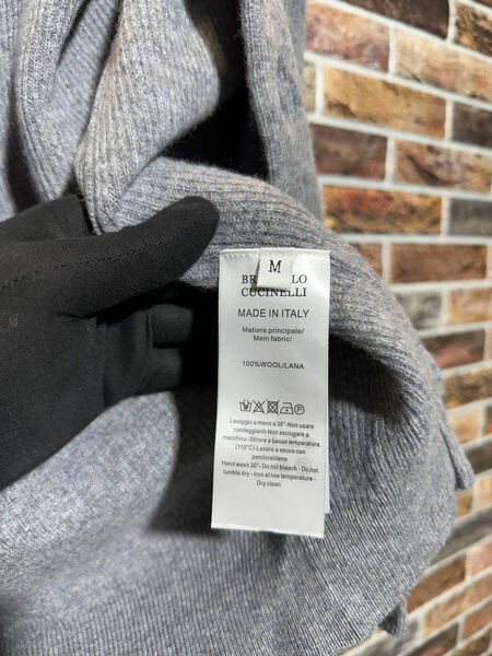 Мужской кардиган Brunello Cucinelli мужской графитовый 159119-7
