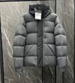 Мужской пуховик Moncler мужской графитовый 201795-1